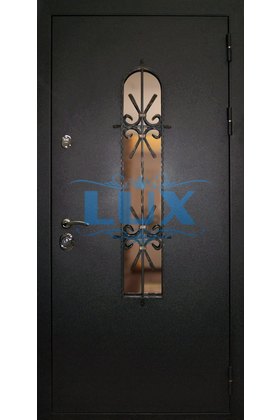 металлическая дверь для загородного дома с антивандальным покрытием