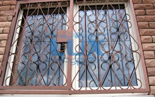 решетка на двустворчатое окно
